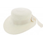 Women's Panama Cap Guiditta White Ribbon
