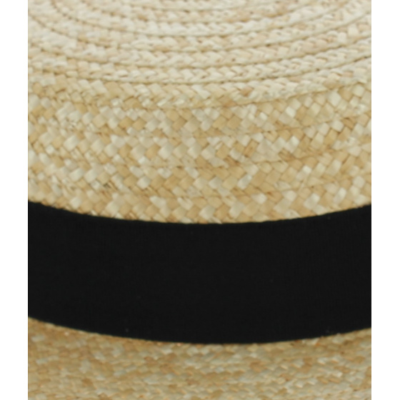 Natural Straw Boater Traclet Natural Straw Boater Traclet