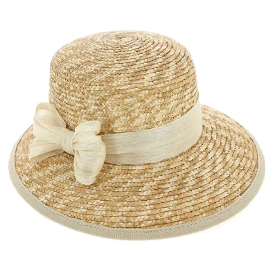 Léa Straw Wide-Brimmed Hat Reference: 5337 | Traclet Hat Shop