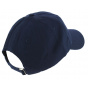 Indie Navy Cotton Blue Strapback Cap - Official