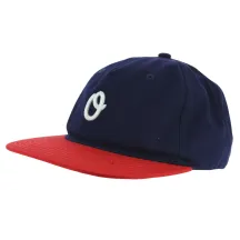 Casquette Strapback Miles Coton Bleu & Rouge - Official Reference : 1602 | Chapellerie Traclet