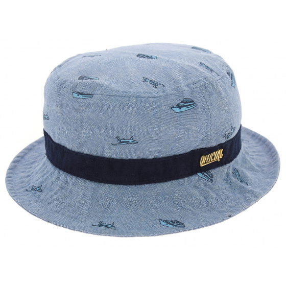 Summer Cotton Jet Life Bucket Hat Light Blue - Official