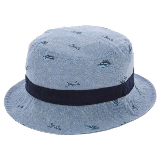 Bob Été Jet Life Coton Bleu Ciel - Official Bob Été Jet Life Coton Bleu Ciel - Official