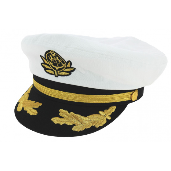 White Captain's Cap - Traclet