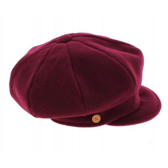 Newsboy Cap Romance 3168 Bordeaux