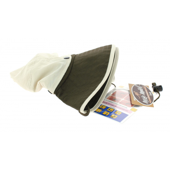 Jungle Anti-UV Nylon Two-Tone Bucket Hat - Aussie Apparel