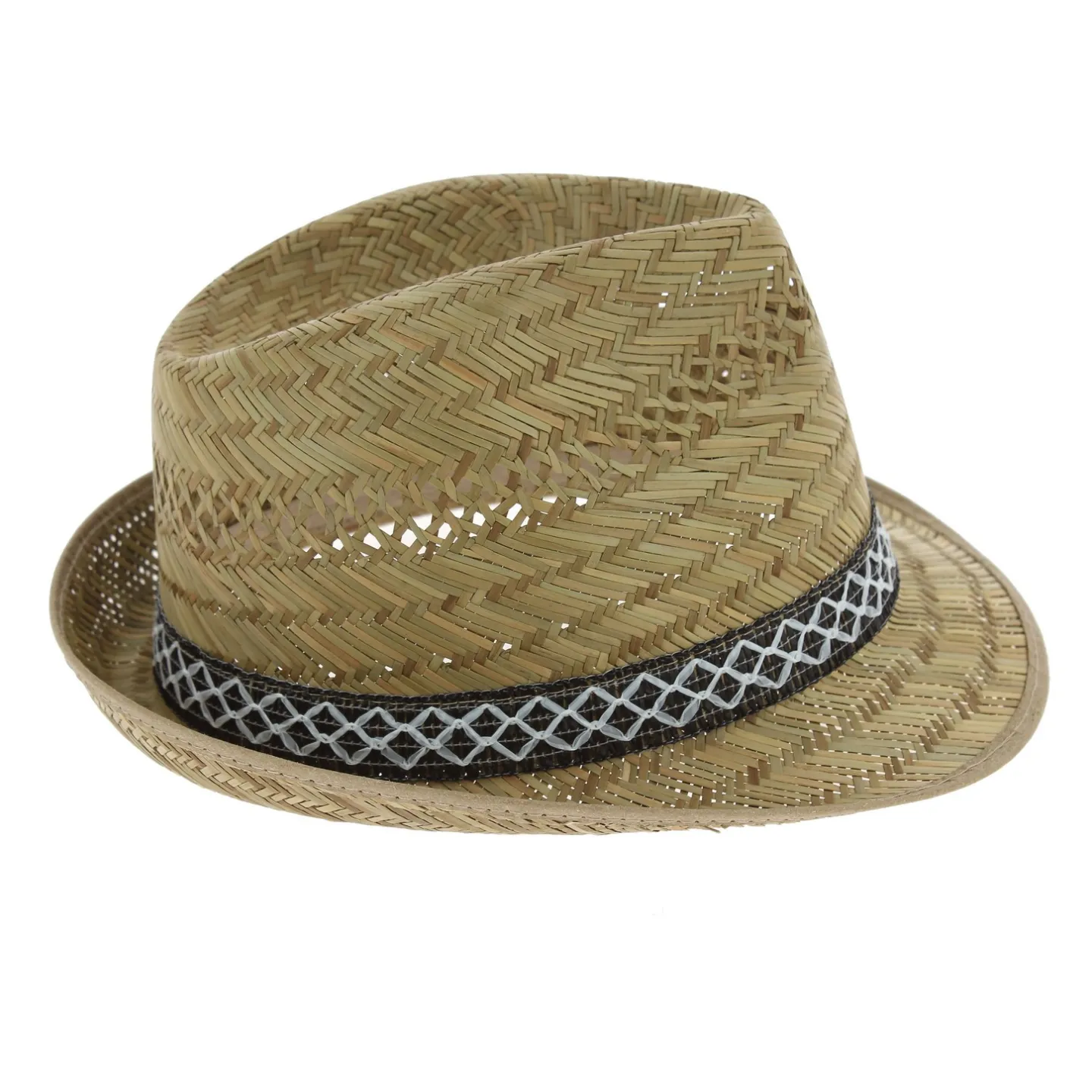 Ragusa straw hat - small brim straw hat - Traclet Reference: 2501 | Traclet Hat Shop