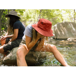 Safari Hat Wanderer Globe Trotter T3 Wanderer Rust - Tilley