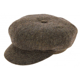 Stetson Midtown Wool Newsboy Cap - Beige