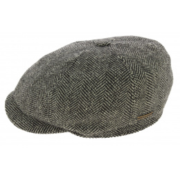Hatteras Oakland Wool & Alpaca Herringbone Cap - Stetson