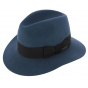 Stetson Blue Fur Felt Traveller Hat - Fury