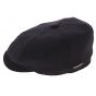 Stetson Newington Hatteras Cap Plum Wool