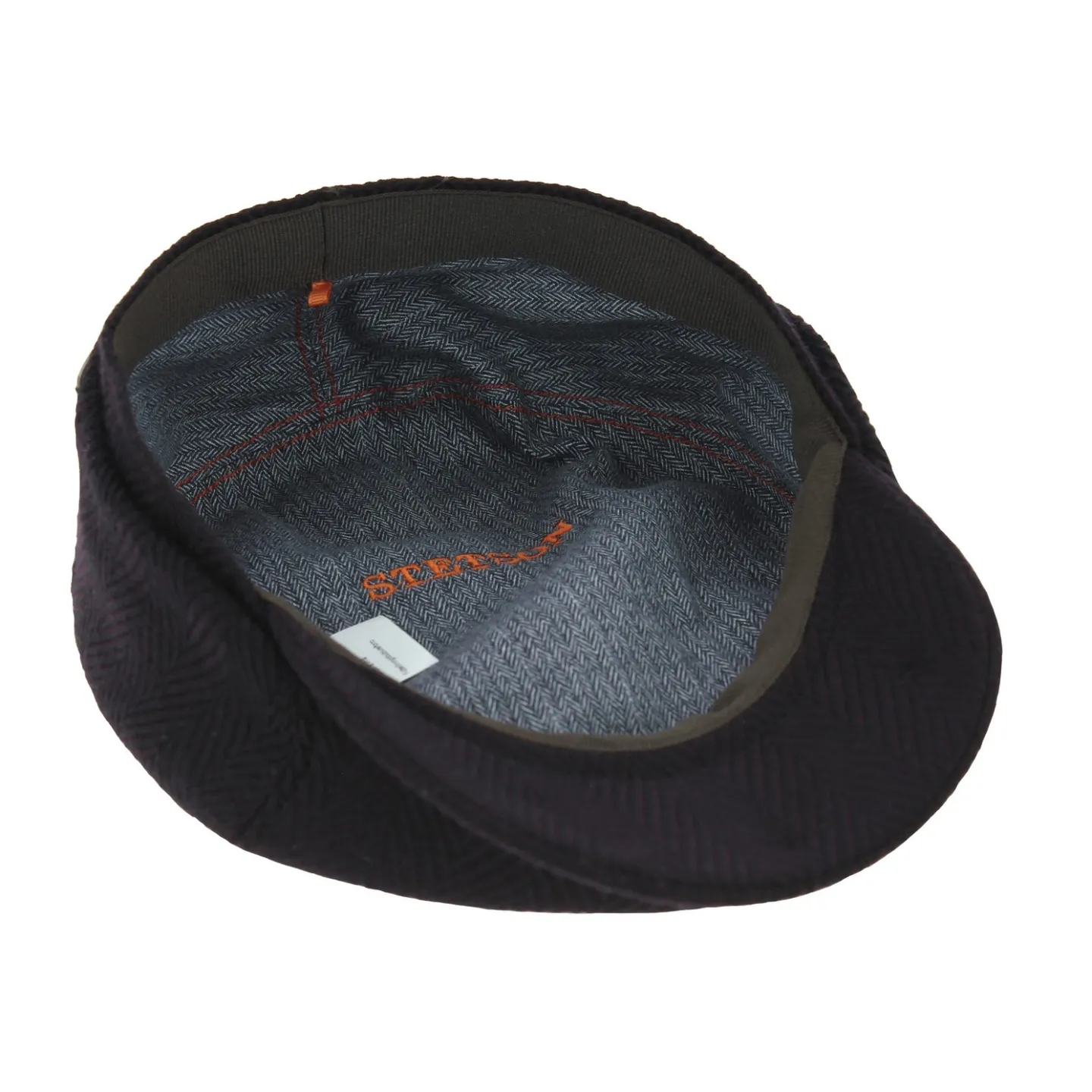 Stetson Newington Hatteras Cap Plum Wool Reference: 7603 | Traclet Hat Shop