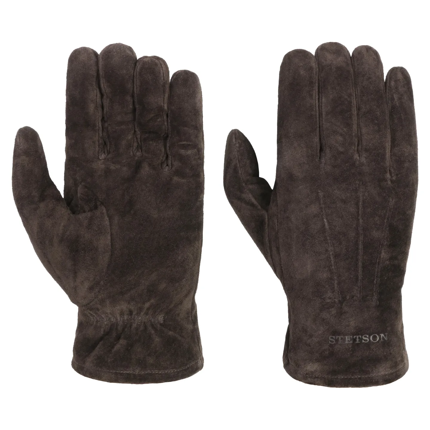 Gant cuir de porc marron par Stetson Reference : 1907 | Chapellerie Traclet