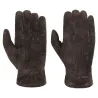 Gant cuir de porc marron par Stetson Reference : 1907 | Chapellerie Traclet