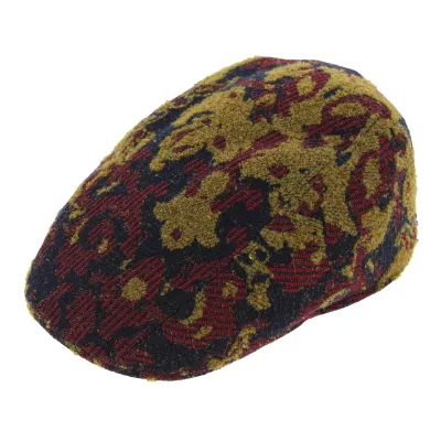 Casquette Plate Ornament Laine & Coton - Stetson Reference : 7604 | Chapellerie Traclet