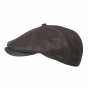Hatteras Minco Brown Leather Cap - Hatland