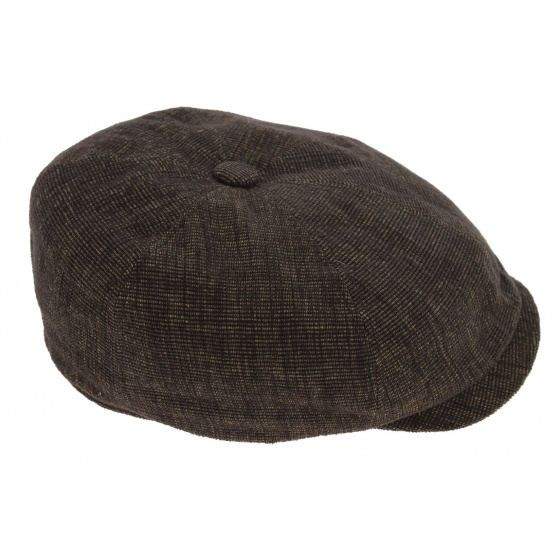 Brooklin Arlington Cotton Cap Brown - Stetson