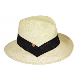 Benita Panama Wide-Brim Hat