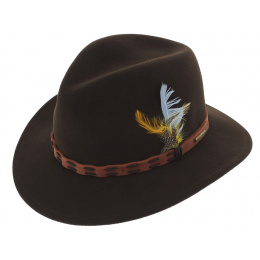 Traveller Thompson Wool Felt Hat Brown - Stetson