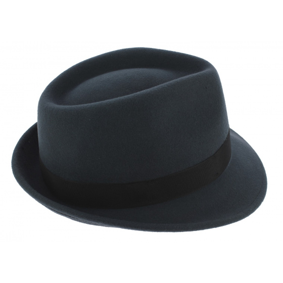 Chapeau Trilby Oyarasa Feutre Laine Anthracite  - Stetson
