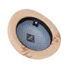 Chapeau melon bombon Toile de Jute Beige - ReHats Reference : 7616 | Chapellerie Traclet