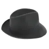 Chapeau Borsalino Vanzina Anthracite Reference : 50 | Chapellerie Traclet