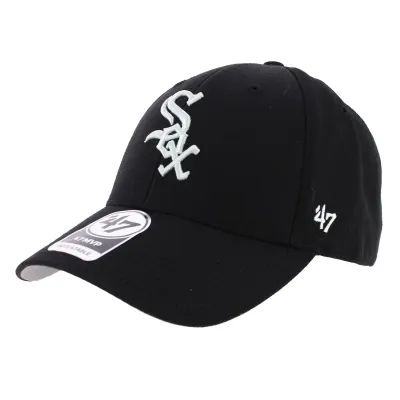 Casquette Strapback Withe SOX Chicago Laine - 47 Brand Reference : 4504 | Chapellerie Traclet