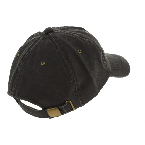 Onan Black Strapback Baseball Cap - Hatland Onan Black Strapback Baseball Cap - Hatland