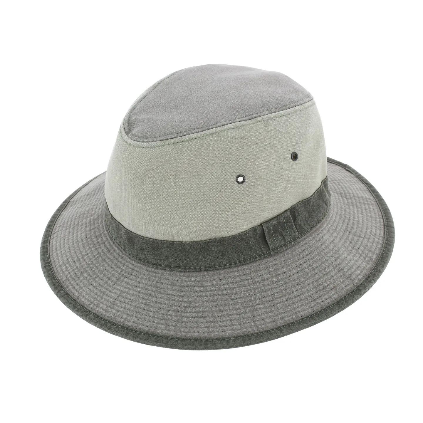 Grey Cotton Safari Lewa Hat - Crambes Reference: 5244 | Traclet Hat Shop