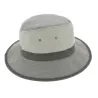 Grey Cotton Safari Lewa Hat - Crambes Reference: 5244 | Traclet Hat Shop