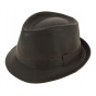 Trilby Tycoon Brown Cotton Hat - Aussie Apparel