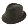 Chapeau Trilby Tycoon Coton Marron - Aussie Apparel