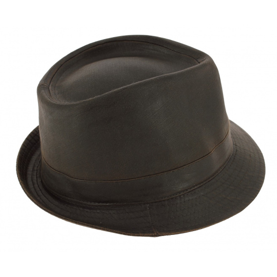 Chapeau Trilby Barenjoy Coton Marron - Aussie Apparel Chapeau Trilby Barenjoy Coton Marron - Aussie Apparel
