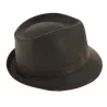 Chapeau Trilby Tycoon Coton Marron - Aussie Apparel Reference : 7627 | Chapellerie Traclet