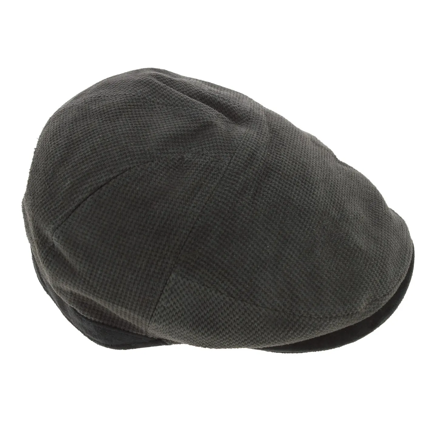 Casquette Plate Princeton Cuir Anthracite - Aussie Apparel Reference : 7040 | Chapellerie Traclet