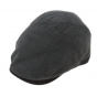 Brookvale Flat Cap Anthracite Leather - Aussie Apparel