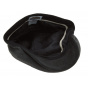Brookvale Flat Cap Anthracite Leather - Aussie Apparel