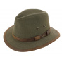 Salford Traveller Cotton Hat Olive - Hatland