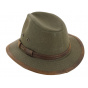 Salford Traveller Hat Olive Cotton - Hatland