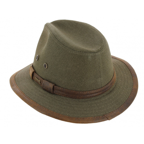 Chapeau Traveller Salford Coton Olive - Hatland