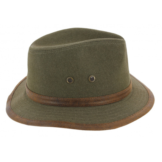 Chapeau Traveller Salford Coton Olive - Hatland