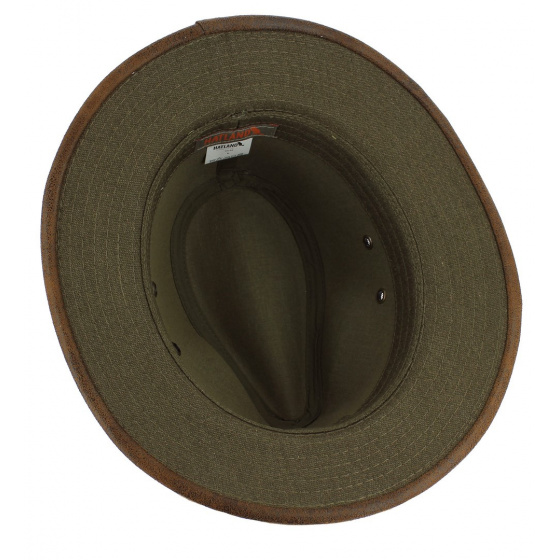 Salford Traveller Cotton Hat Olive - Hatland
