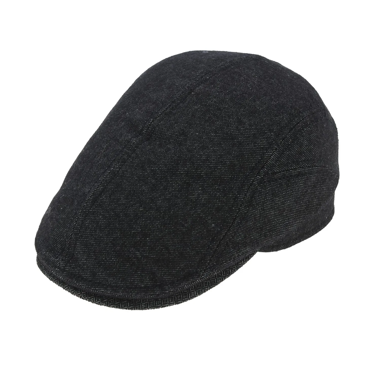 Duck Bill Cap Kingsway Wool Black - Göttmann Reference: 3477 | Traclet Hat Shop
