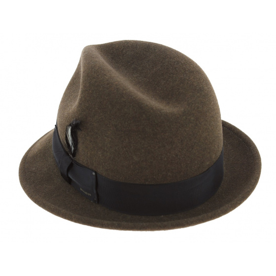 Tino Taupe Trilby Hat - Bailey