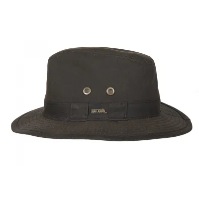 Waxed traveller hat - Hatland Sanbourne rain hat Reference: 4288 | Traclet Hat Shop