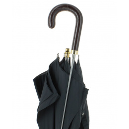 Black Sword Umbrella with Leather Handle - Fayet