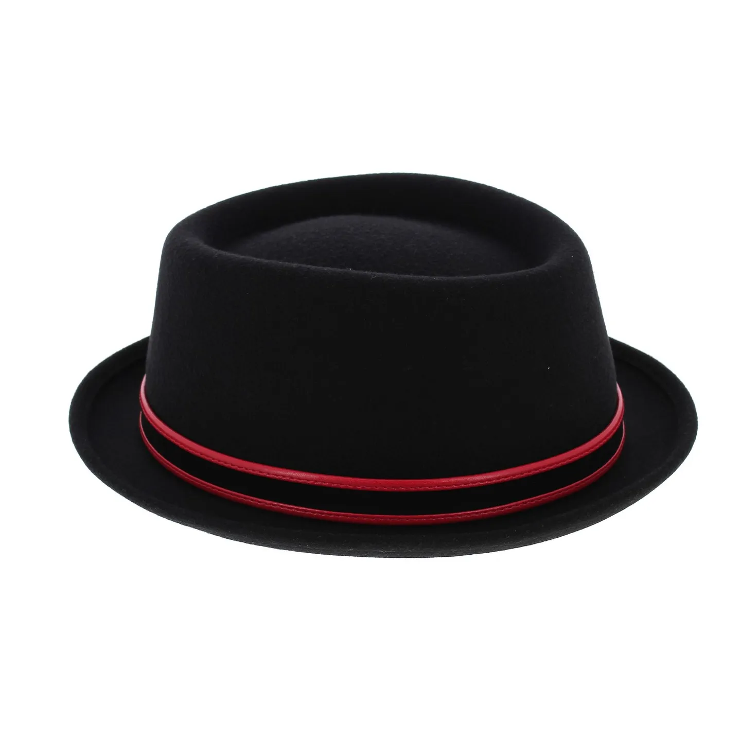Chapeau Porkpie Impéria noir - Panizza Reference : 5797 | Chapellerie Traclet