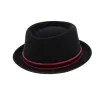 Chapeau Porkpie Impéria noir - Panizza Reference : 5797 | Chapellerie Traclet