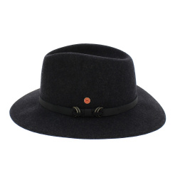 Georgia Wide Brim Felt Hat with Ear Flaps - Mayser